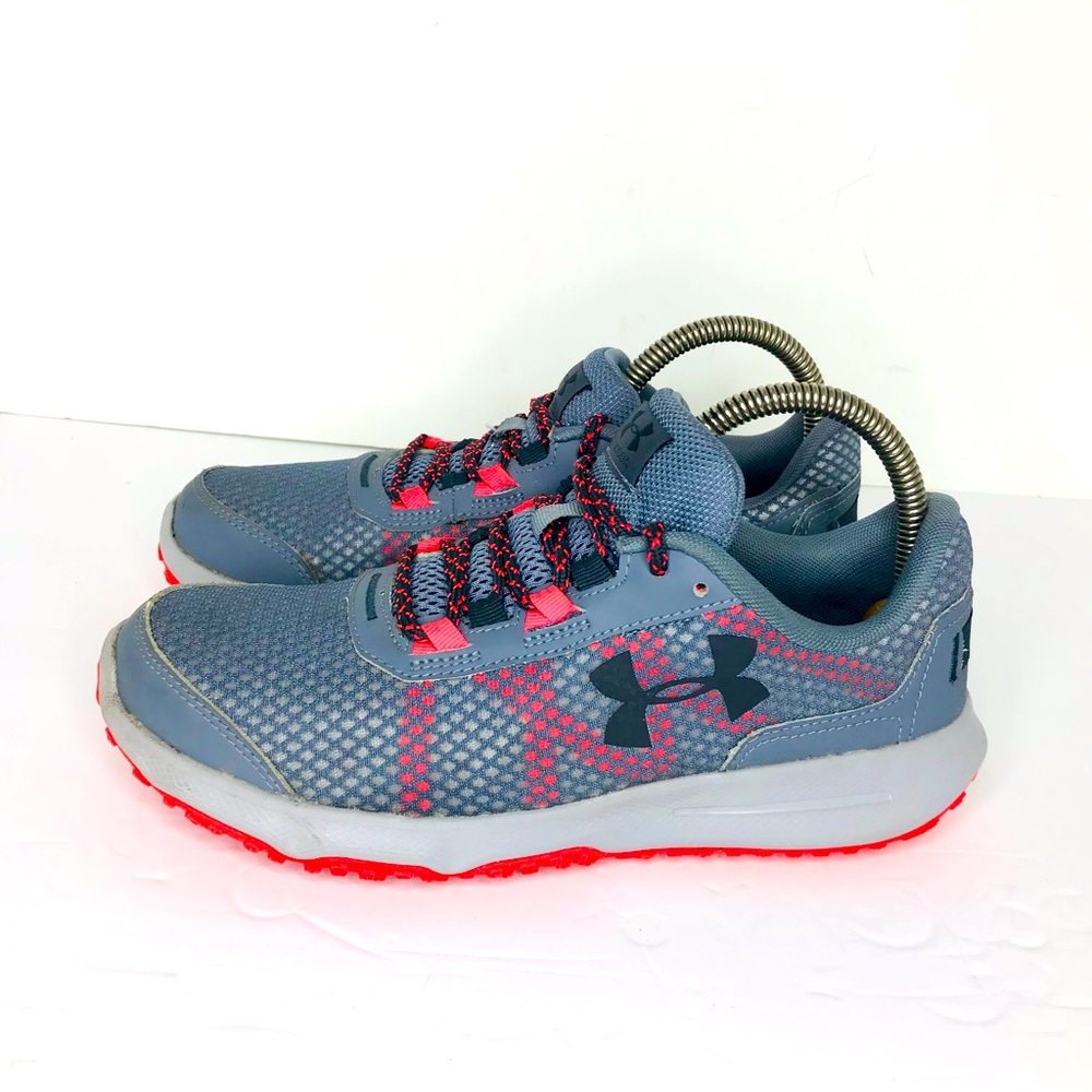 Under Armour Toccoa Gray Sneakers Athletic Shoes Women’s Size 7.5